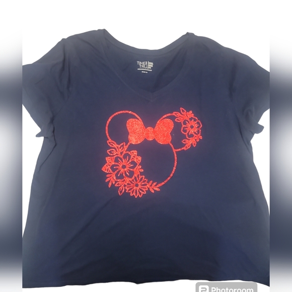 Custom Made Minnie Mouse Shirt PTP 23 - Picture 2 of 2